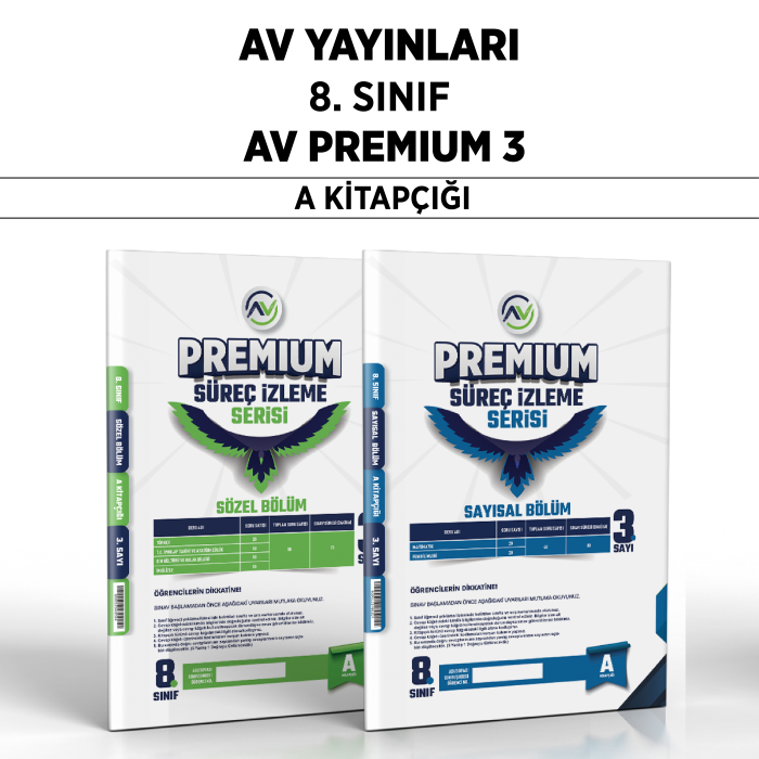 AV 08.SINIF PREMIUM DENEME SAY/SÖZ 3-A -25-26
